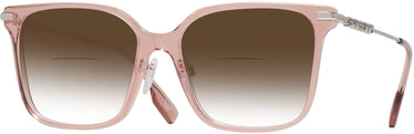 Oversized,Square Burberry 2376 w/ Gradient Bifocal Reading Sunglasses