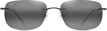 Rectangle Maui Jim Ohai 334 Bifocal Reading Sunglasses
