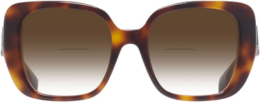 Oversized,Square Burberry 4371 w/ Gradient Bifocal Reading Sunglasses
