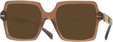 Square Versace 4441 Bifocal Reading Sunglasses