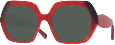 Oversized Alain Mikli A05054 Bifocal Reading Sunglasses