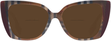 Cat Eye Burberry 4393 Bifocal Reading Sunglasses