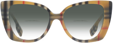Cat Eye Burberry 4393 w/ Gradient Bifocal Reading Sunglasses
