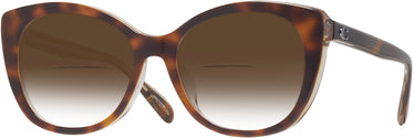 Cat Eye Coach 8365U w/ Gradient Bifocal Reading Sunglasses