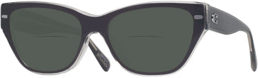 Cat Eye Coach 8370U Bifocal Reading Sunglasses