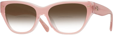 Cat Eye Coach 8370U w/ Gradient Bifocal Reading Sunglasses