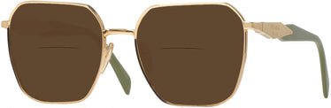 Oversized,Square Prada 56ZV Bifocal Reading Sunglasses