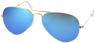 Aviator Ray-Ban 3025 Aviator - Polarized with Mirror Progressive Reading Sunglasses