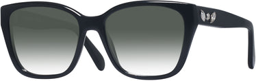 Square Swarovski 2008 w/ Gradient Progressive No-Line Reading Sunglasses Progressive No-Lines