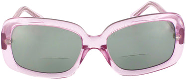 Oversized Blush Bifocal Reading Sunglasses