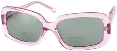 Oversized Blush Bifocal Reading Sunglasses